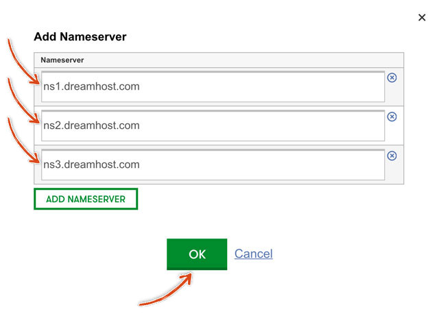 godaddy-add-nameserver-ok