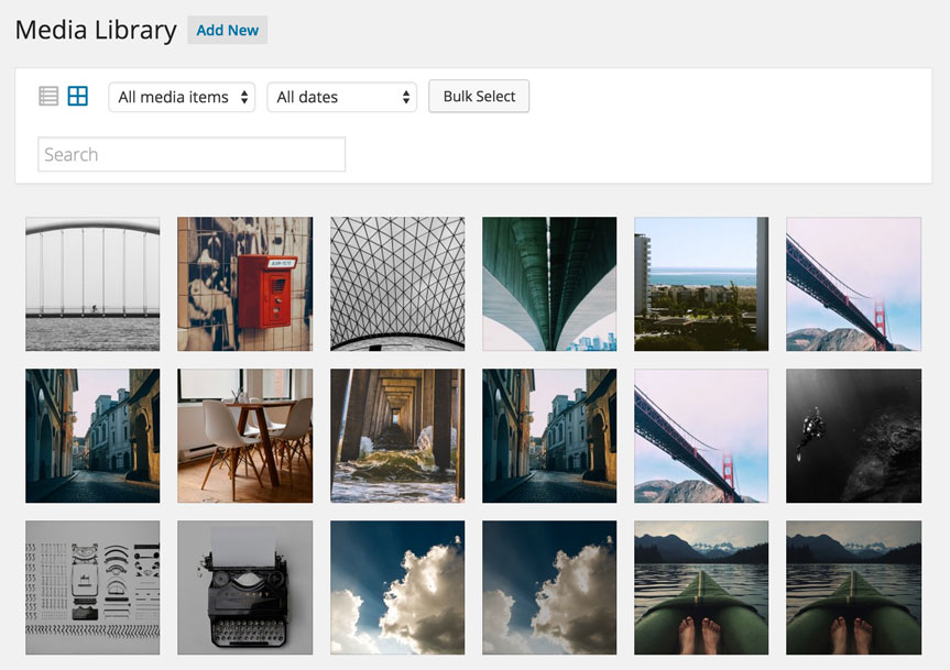 wordpress-media-library