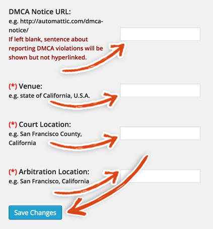 WP AutoTerms DMCA Notice Guide