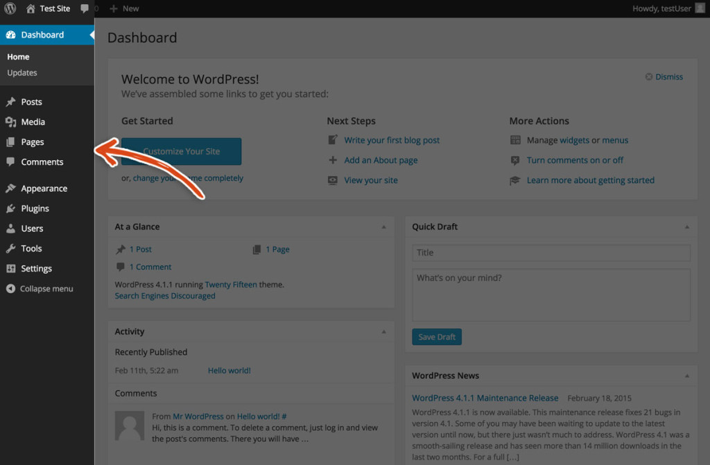 wordpressdashboardsidebar WPLauncher