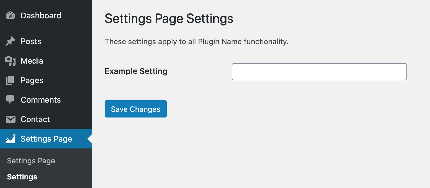 create-wordpress-plugin-settings-page-wplauncher